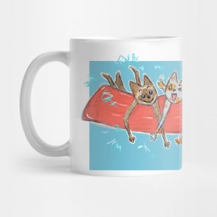 cat summer Mug